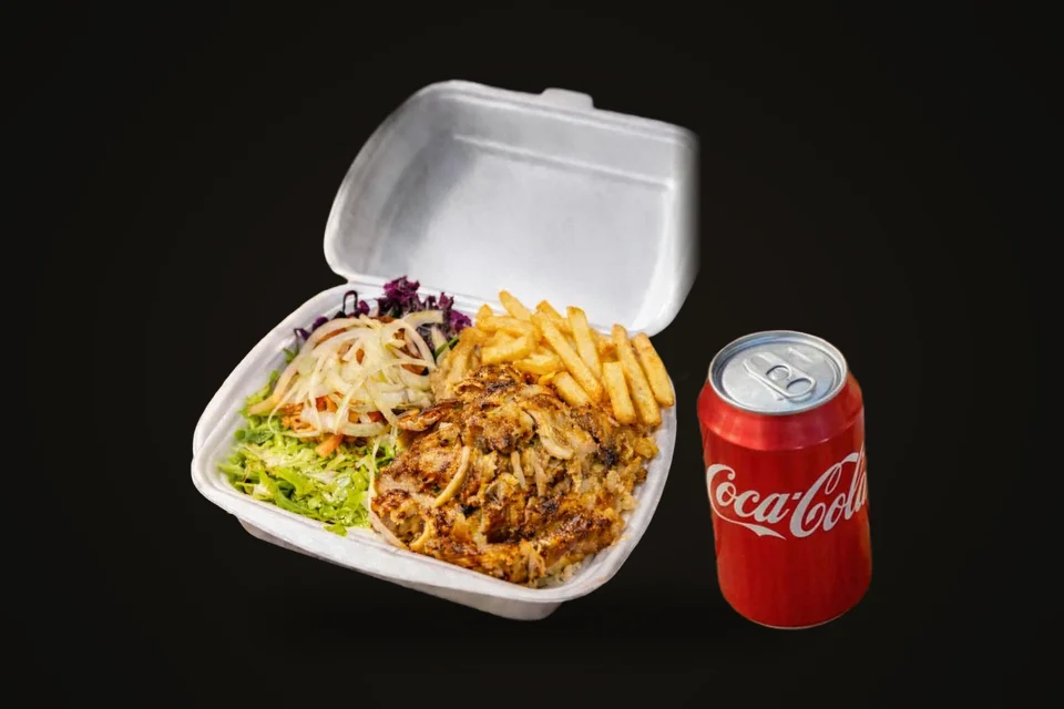 Tanier kebab MENU s hranolkami