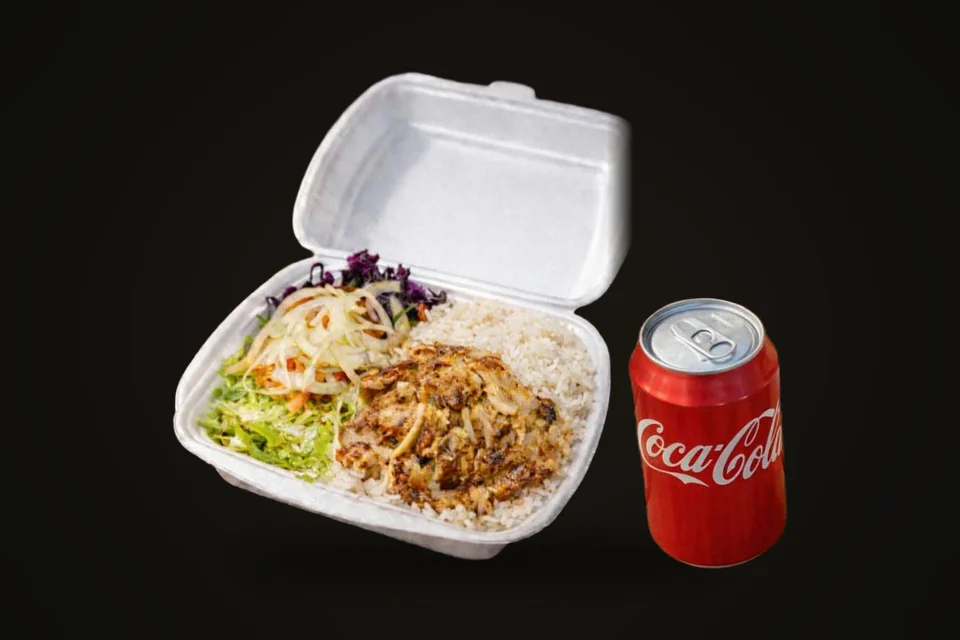 Tanier kebab MENU s ryžou